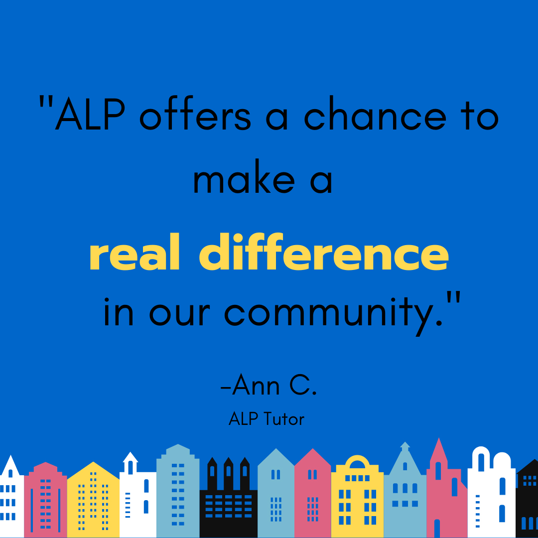 ALP offers a chance to make a real difference in our community.